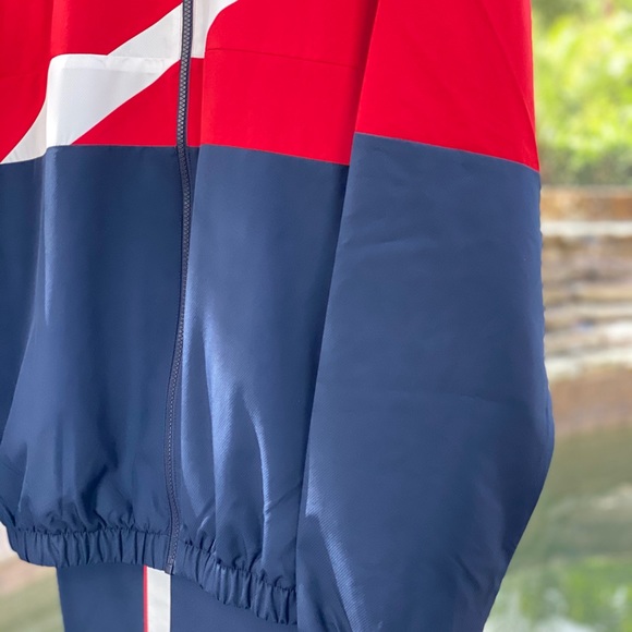 LACOSTE SPORT COLOR BANDS TAFFETA TENNIS TRACKSUIT - Picture 7 of 11